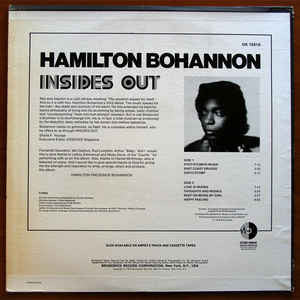 Hamilton Bohannon : Insides Out (LP, Album)