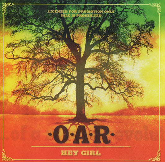 O.A.R. : Hey Girl (CD, Single, Promo)