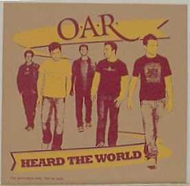 O.A.R. : Heard The World (CD, Single, Promo)