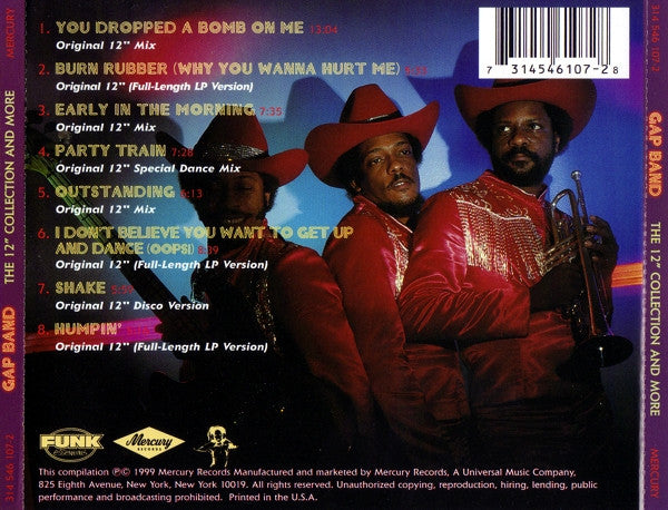 The Gap Band : The 12" Collection And More (CD, Comp, RM)