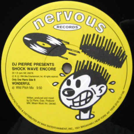DJ Pierre Presents Shock Wave Encore : War Drums / Wonderful (12")