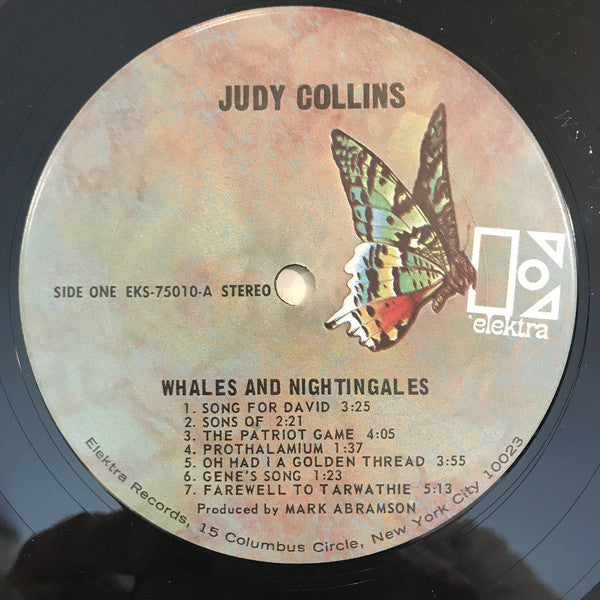 Judy Collins : Whales And Nightingales (LP, Album, San)