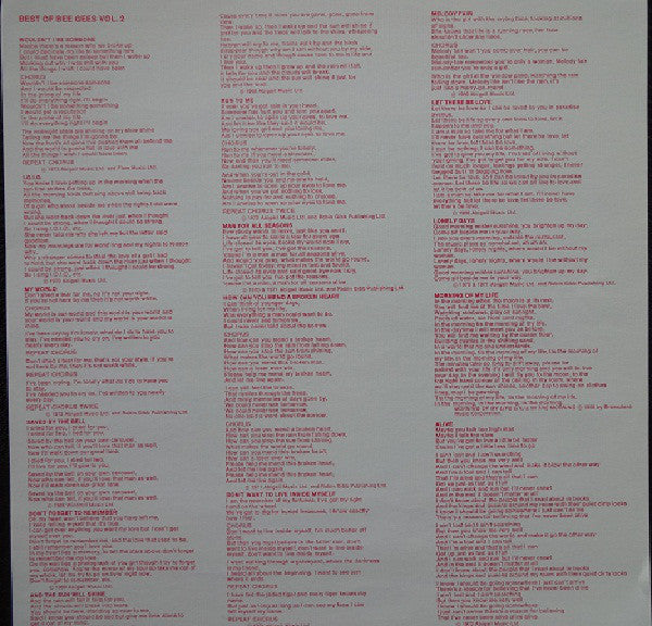 Bee Gees : Best Of Bee Gees Volume 2 (LP, Comp, MO )