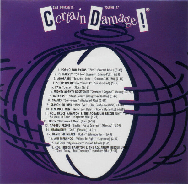Various : CMJ Presents Certain Damage! - Volume 47 (CD, Comp, Promo)