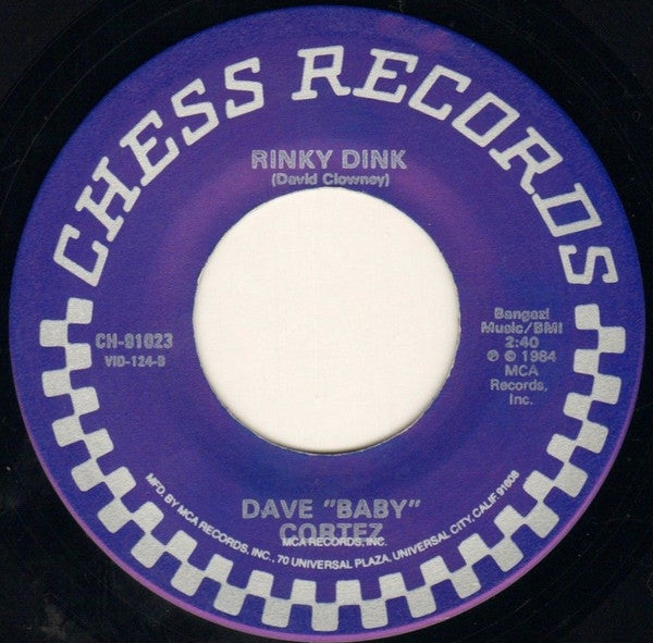 Bo Diddley / Dave "Baby" Cortez : You Can't Judge A Book By It's Cover / Rinky Dink (7")