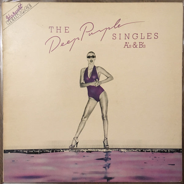 Deep Purple : The Deep Purple Singles A's & B's (LP, Comp, RE, Lab)