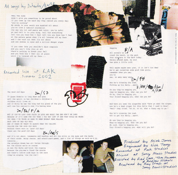 The Libertines : Up The Bracket (CD, Album)