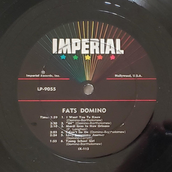 Fats Domino : The Fabulous "Mr. D" (LP, Mono)