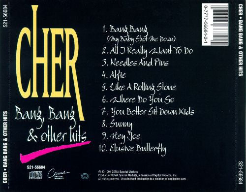 Cher : Bang Bang & Other Hits (CD, Comp, RE)