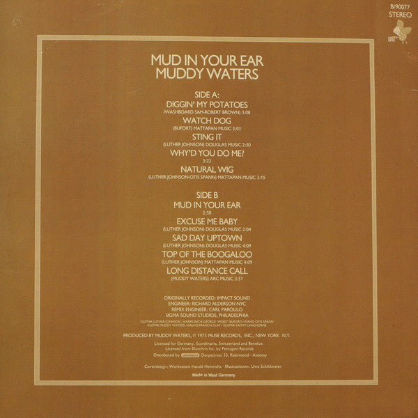 Muddy Waters : Mud In Your Ear (LP, Comp)