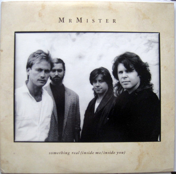 Mr. Mister : Something Real (Inside Me/Inside You) (12", Single, Promo)