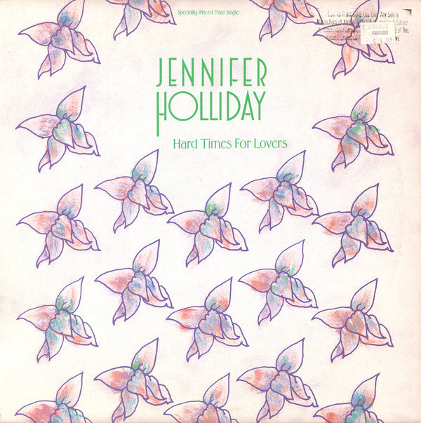 Jennifer Holliday : Hard Times For Lovers (12", Promo)