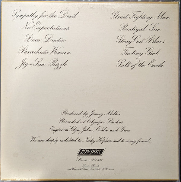 The Rolling Stones : Beggars Banquet (LP, Album, RE, Ter)