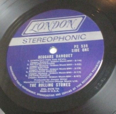 The Rolling Stones : Beggars Banquet (LP, Album, RE, Ter)