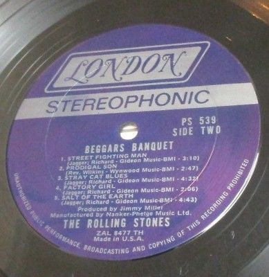 The Rolling Stones : Beggars Banquet (LP, Album, RE, Ter)