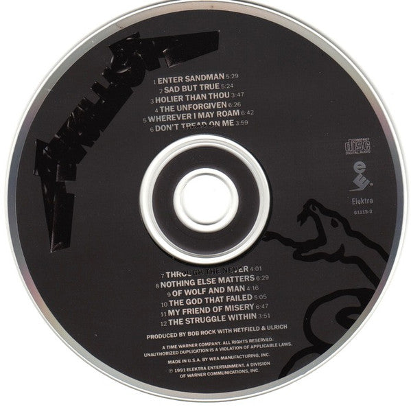 Metallica : Metallica (CD, Album, RE, RP)