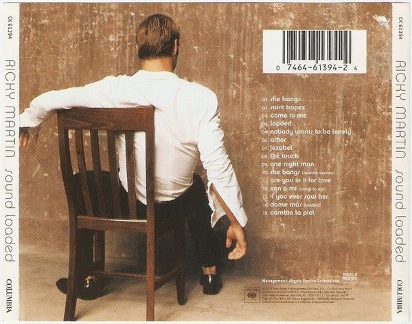 Ricky Martin : Sound Loaded (CD, Album)