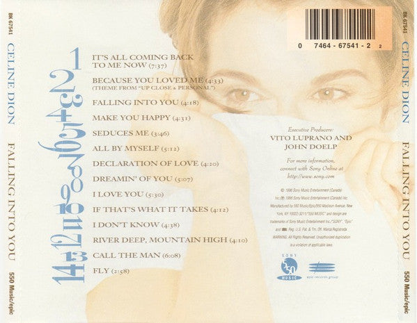 Céline Dion : Falling Into You (CD, Album)
