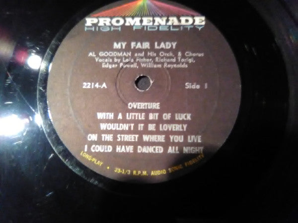 Lerner & Loewe, Lola Fisher, Edgar Powell, William Reynolds, Richard Torigi & Dean Franconi : My Fair Lady (LP, Album)