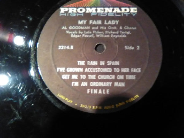 Lerner & Loewe, Lola Fisher, Edgar Powell, William Reynolds, Richard Torigi & Dean Franconi : My Fair Lady (LP, Album)
