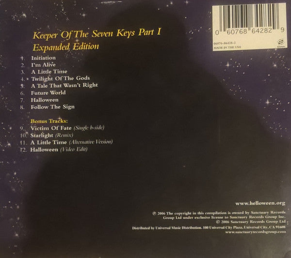 Helloween : Keeper Of The Seven Keys (Part I) (CD, Album, RE, RM, Exp)
