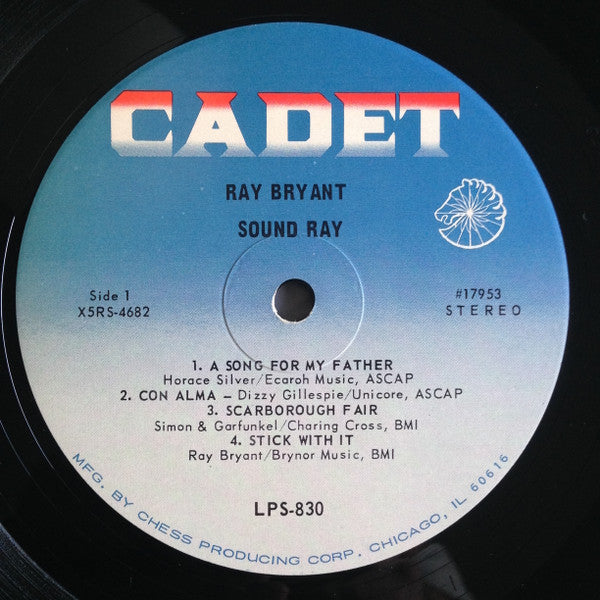 Ray Bryant : Sound Ray (LP, Album)