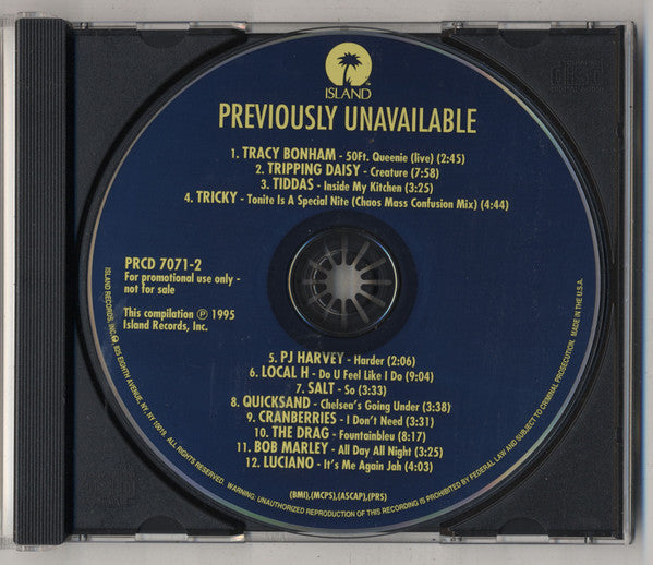 Various : Hit Me - Previously Unavailable (CD, Comp, Promo)