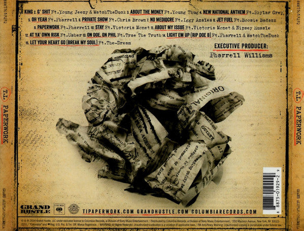 T.I. : Paperwork (CD, Album)