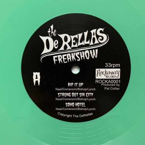 The DeRellas : Freakshow (10", MiniAlbum, Gre)