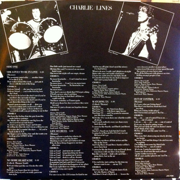 Charlie (5) : Lines (LP, Album, San)