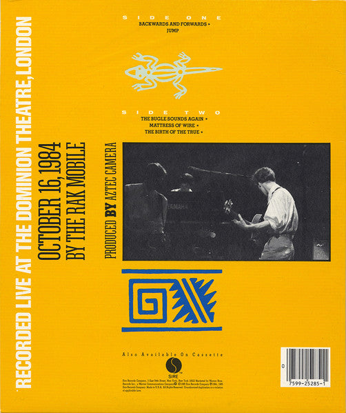 Aztec Camera : Backwards And Forwards (10", EP)