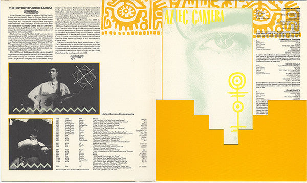 Aztec Camera : Backwards And Forwards (10", EP)