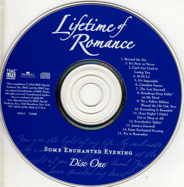 Various : Lifetime Of Romance - Some Enchanted Evening (2xCD, Comp)
