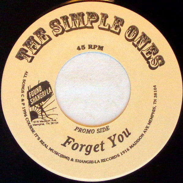 Strapping Fieldhands / Simple Ones : Airbath / Forget You (7")