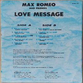 Max Romeo And Various : Love Message (LP, Album)