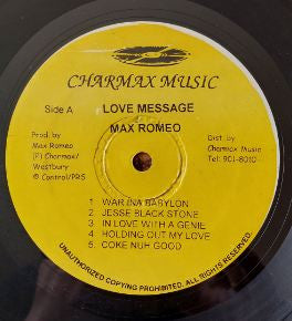 Max Romeo And Various : Love Message (LP, Album)