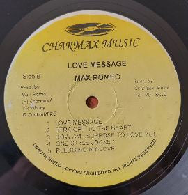 Max Romeo And Various : Love Message (LP, Album)