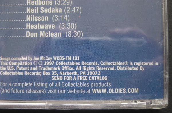Various : Various ‎– WCBS FM 101.1 25th Anniversary, Limited Edition: The 70's - Silver Anniversary Edition (CD, Comp, Lim)