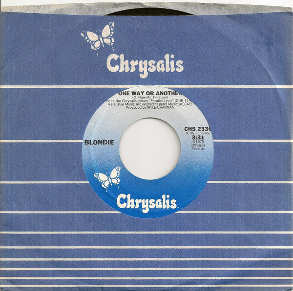 Blondie : One Way Or Another (7", Single, Styrene, Pit)