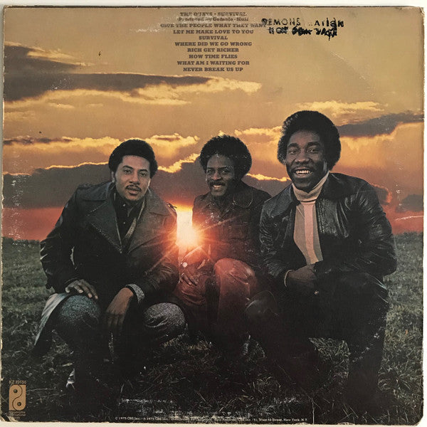 The O'Jays : Survival (LP, Album, San)