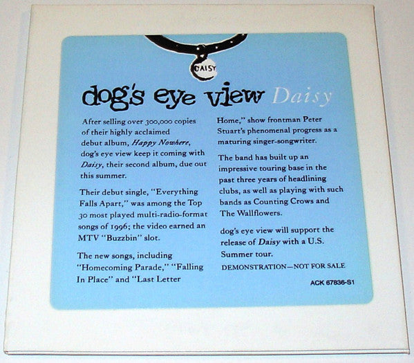 Dog's Eye View : Daisy (CD, Album, Promo)