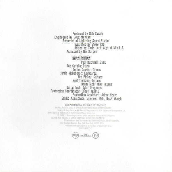David Cook (2) : Light On (CD, Single, Promo)