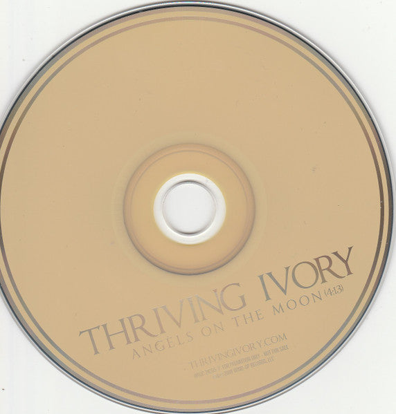 Thriving Ivory : Angels On The Moon (CD, Single, Promo)