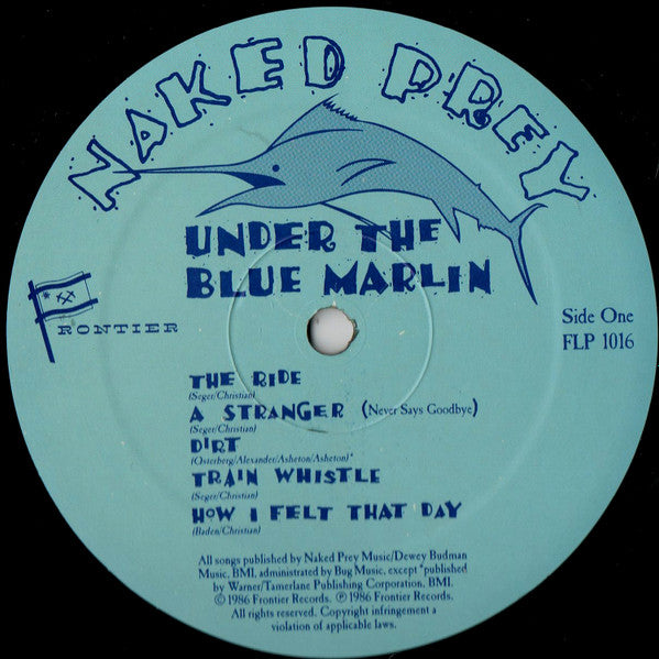 Naked Prey : Under The Blue Marlin (LP, Album)