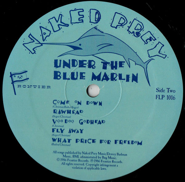 Naked Prey : Under The Blue Marlin (LP, Album)