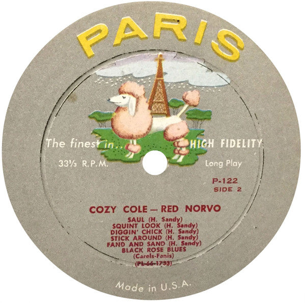 Cozy Cole : Cozy Cole And His All-Stars Featuring Red Norvo, Don Byas & Clyde Hart (LP, RE)