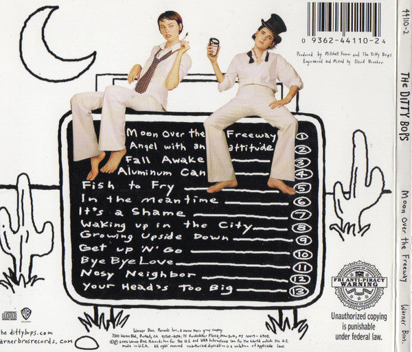 The Ditty Bops : Moon Over The Freeway (CD, Album)