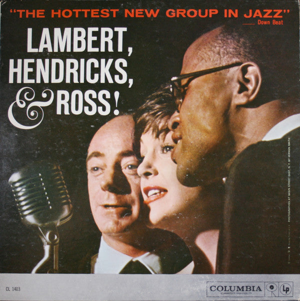 Lambert, Hendricks & Ross : The Hottest New Group In Jazz (LP, Album, Mono)