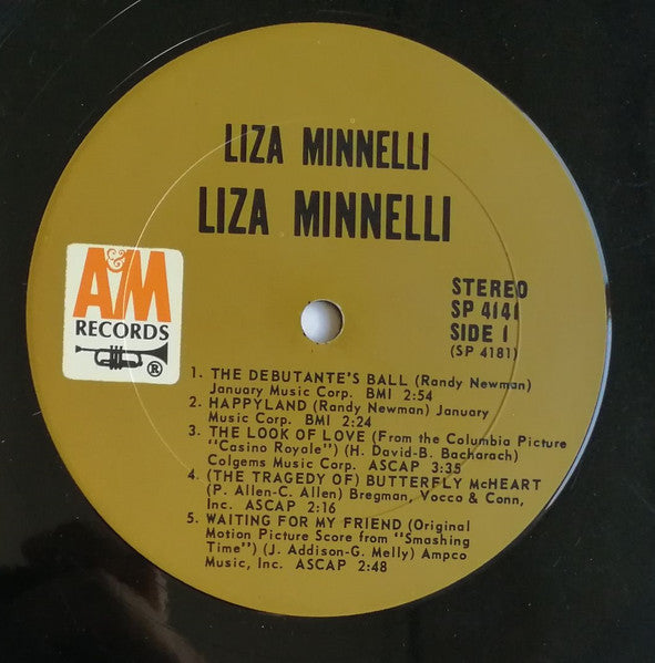 Liza Minnelli : Liza Minnelli (LP, Album)