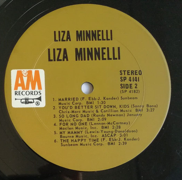 Liza Minnelli : Liza Minnelli (LP, Album)